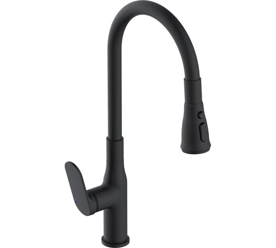 Изображение товара Смеситель для кухни ECONOCE D35, серия 710 черный EC0713BL