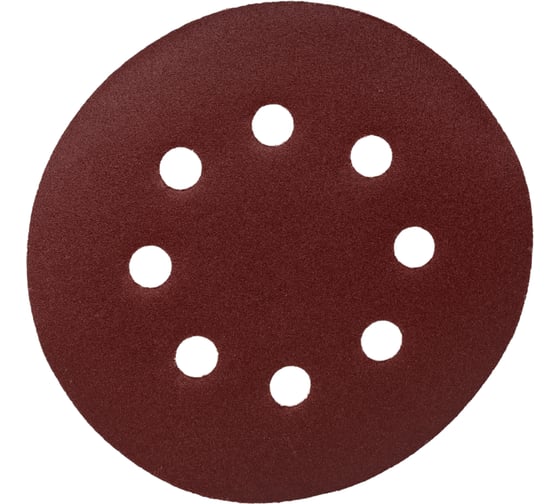 Изображение товара Круг абразивный с отверстиями (5 шт; 125 мм; Р320) BOHRER 52112632