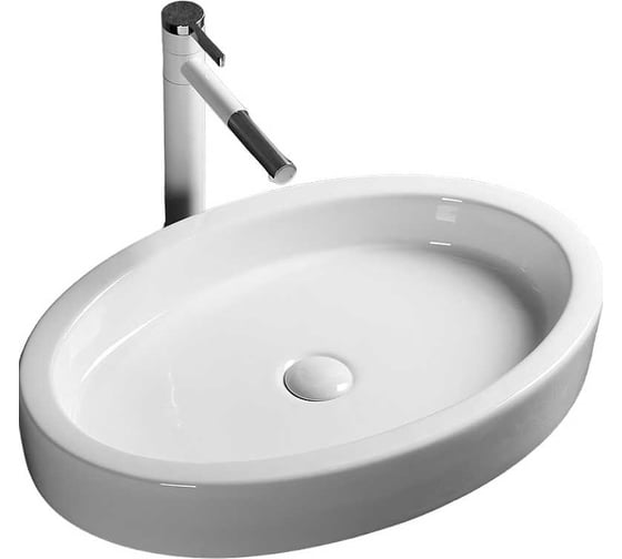 Изображение товара Раковина накладная Cerutti SPA Ceruttispa 63 см, белый 9585