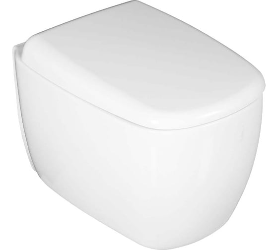 Изображение товара Унитаз подвесной Cerutti SPA Ceruttispa ROMINA Aria Tornado безободковый, сиденье микролифт 10613