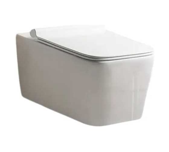 Изображение товара Унитаз подвесной Cerutti SPA Ceruttispa VIOLA Aria Tornado безободковый, сиденье с микролифтом 10583