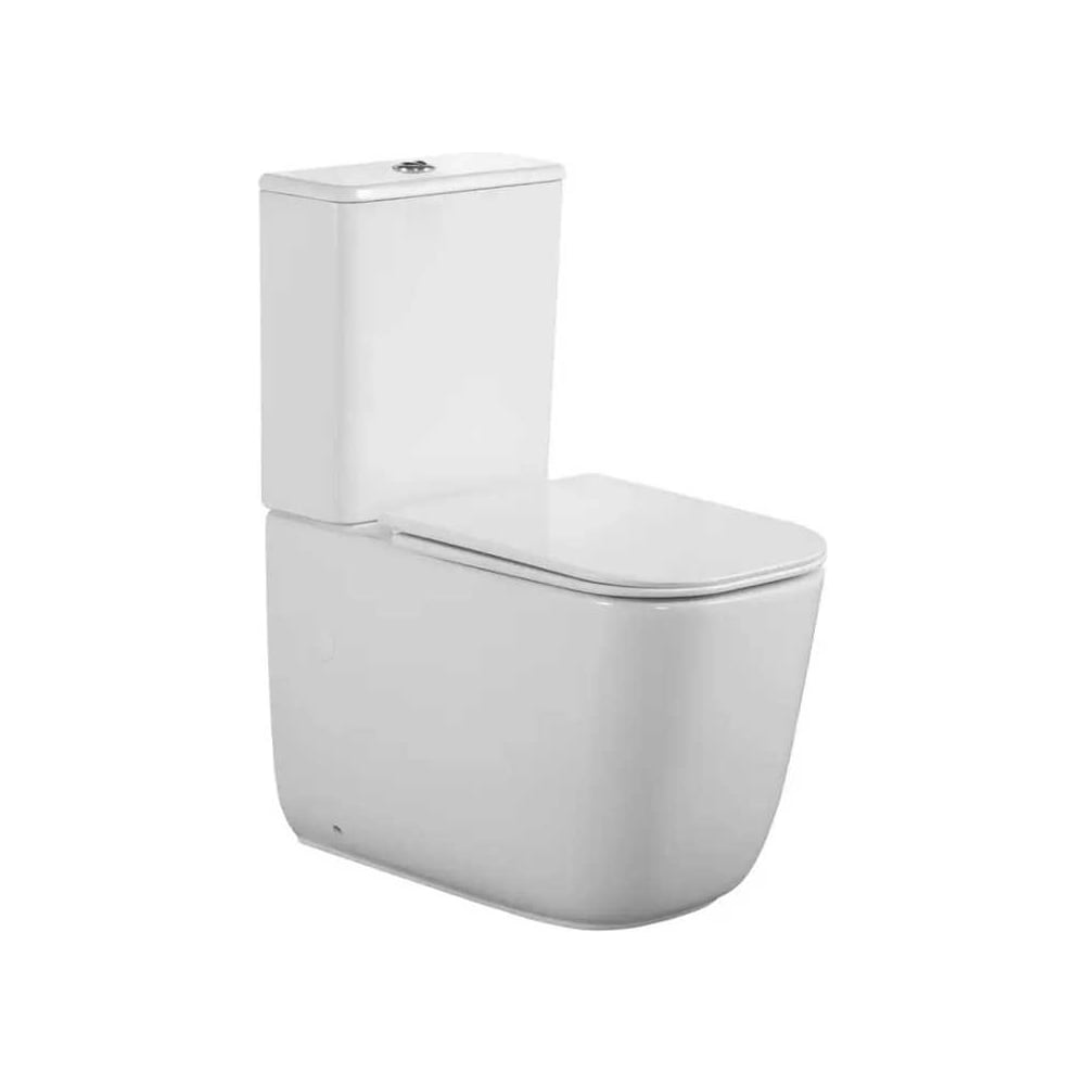 Изображение товара Унитаз-компакт напольный Cerutti SPA ALVARO Tornado безободковый с микролифтом