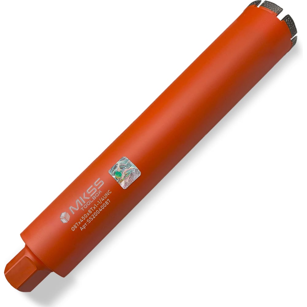 Изображение товара Коронка алмазная по армированному бетону MKSS Toolbox SS2004 ArmBeton 87x450x8Tx1-1/4 UNC MKSS SS20040087