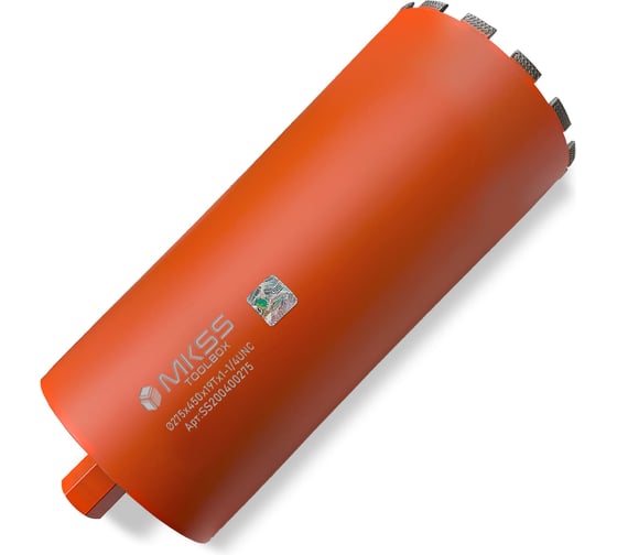 Изображение товара Коронка алмазная по армированному бетону MKSS Toolbox SS2004 ArmBeton 275x450x19Tx1-1/4 UNC MKSS SS20040275