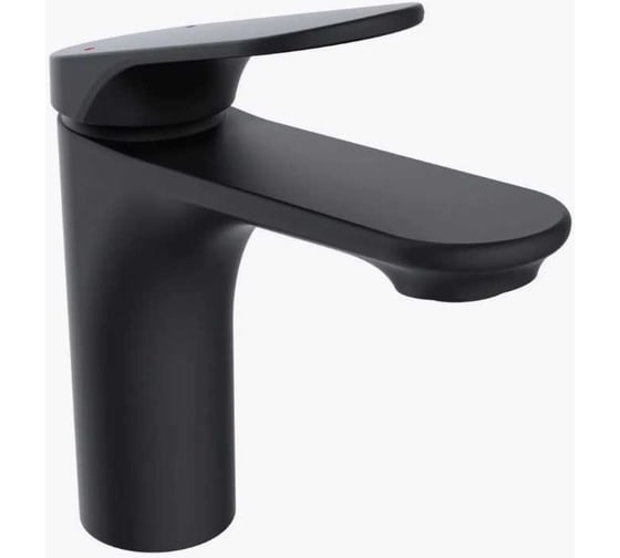 Изображение товара Смеситель для умывальника ECONOCE 710 D35, черный EC0710BL