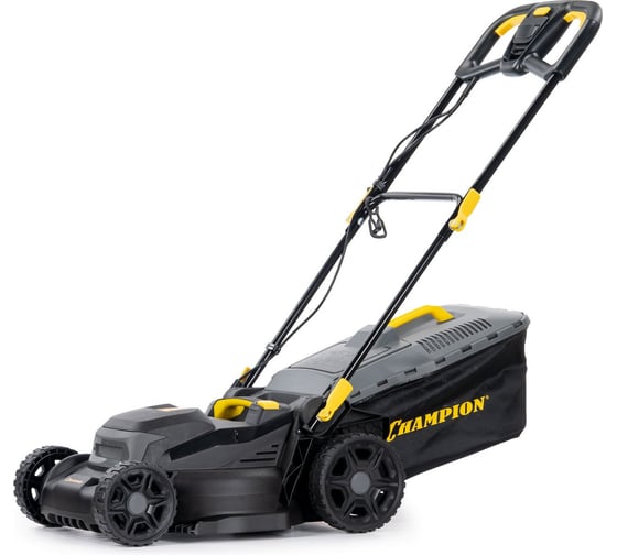 Изображение товара Газонокосилка CHAMPION эл. (1,8 кВт травосб. 40л ширина 400мм 25-75мм, 14,7кг) EM4018