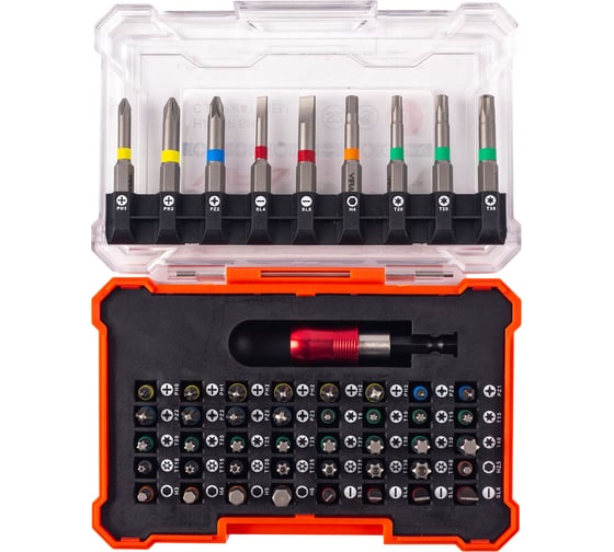 Изображение товара Набор бит с держателем VIRA 50 предметов 554108