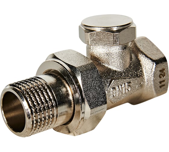 Изображение товара Клапан запорно-балансировочный ROMMER RVL-0001-100015 прямой 1/2 RG0093KC4G5J5G