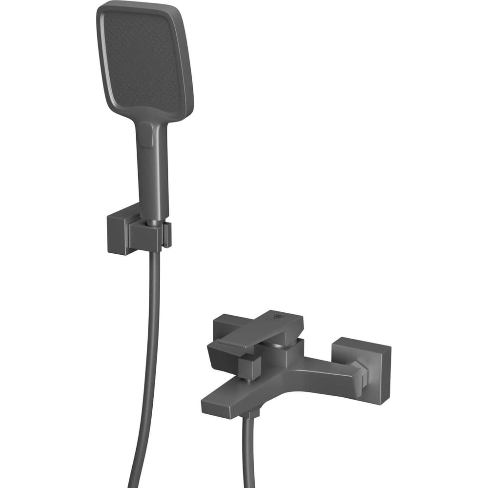 Изображение товара Смеситель для ванны RUSH с коротким изливом Thira TR3635-44Grey