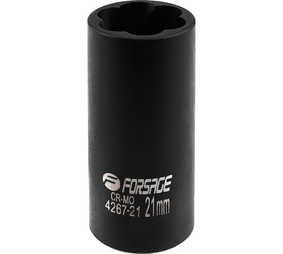Изображение товара Головка ударная двухсторонняя 1/2" Forsage экстрактор - шестигранник, 21мм F-4267-21(65882)