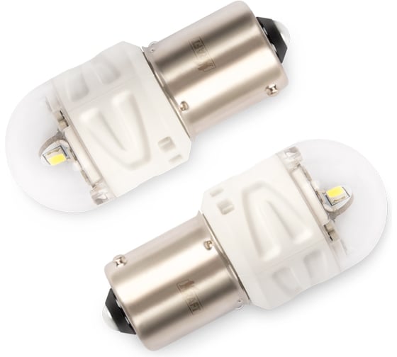 Изображение товара Светодиод KRAFT P21W (BA15S) 9-18v white (2 шт. Блистер) KT 700256