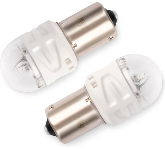 Изображение товара Светодиод KRAFT PR21W (BA15s) 9-18v red (2 шт. Блистер) KT 700258