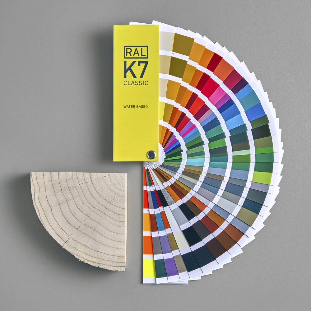 Изображение товара Каталог цвета RAL K7 3656936569 оранжевый для подбора красок и дизайна