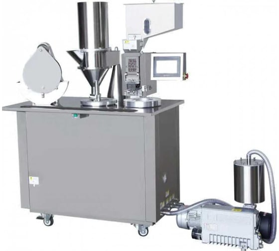 Изображение товара Полуавтоматическая машина для наполнения капсул HUALIAN CGN208-DE, капсула 0, автомат. способ блокировки 00-00006275