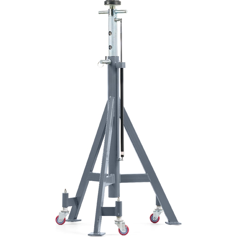 Изображение товара Стойка опорная KraftWell 7 5 т с пневмолифтом KRWJS7 5H для профессиональных работ