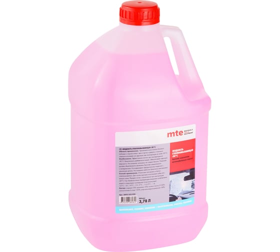 Изображение товара Жидкость стеклоомывающая MTE -20град 3,78л, 2892332020