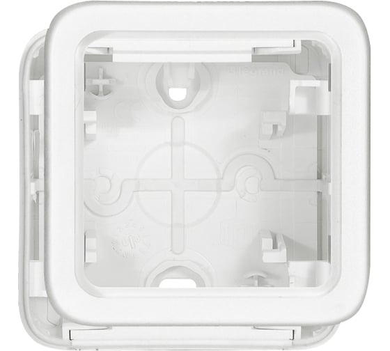 Изображение товара Накладная коробка Legrand антибакт. покрытие Программа Plexo 1 пост модульная белый 070741