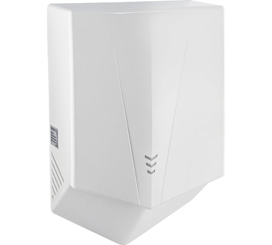 Изображение товара Сушилка для рук GFmark V-windblade - NEW, 1300 W, корпус из высокопрочного АБС пластика, белый 6855-V