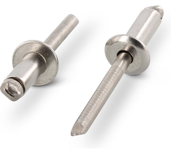 Изображение товара Вытяжная заклепка Edelfix 4.8x40 мм нержавеющая А2/А2, со стандартным бортиком 10 шт. 1598324840 10