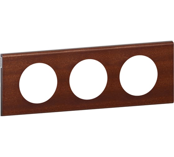 Изображение товара Рамка Legrand Программа Celiane 3 поста Орех 069223