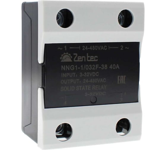 Изображение товара Твердотельное реле Zentec NNG1-1/032F-38 40A 11298