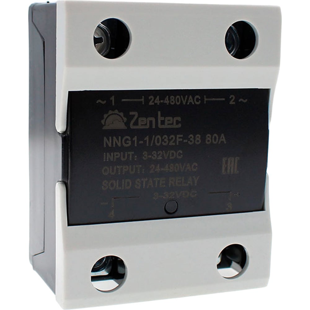 Изображение товара Твердотельное реле Zentec NNG1-1/032F-38 80A для автоматизации