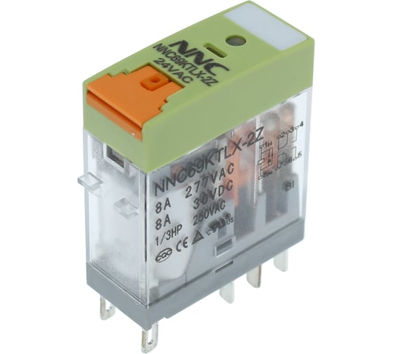 Изображение товара Реле NNC 69K(TLX)-2Z-24VAC, 20 шт 7482