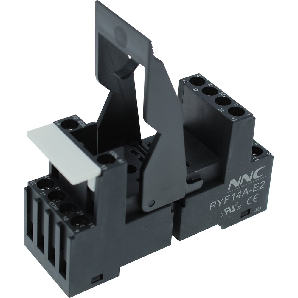 Изображение товара Колодка NNC PYF14A-E2 4-полюсная для DIN-рейки, IP20, модульная