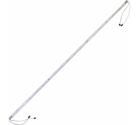 Изображение товара Светодиодная линейка MAKSBRIGHT 12В, 36LED, 13Вт, SMD5630, IP20, 795лм, 7000K, хол. белый, 1198мм MB-B36CH-DS-W