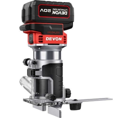 Изображение товара Аккумуляторный кромочный фрезер DEVON без АКБ и З/У 1328-LI-20