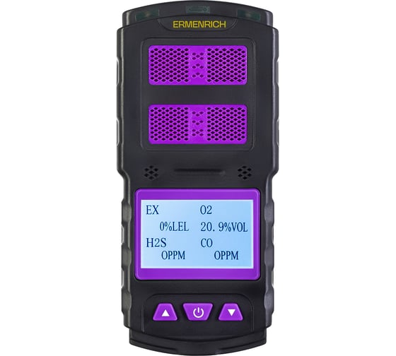 Изображение товара Детектор газа Ermenrich NG60, фиолетовый 84760