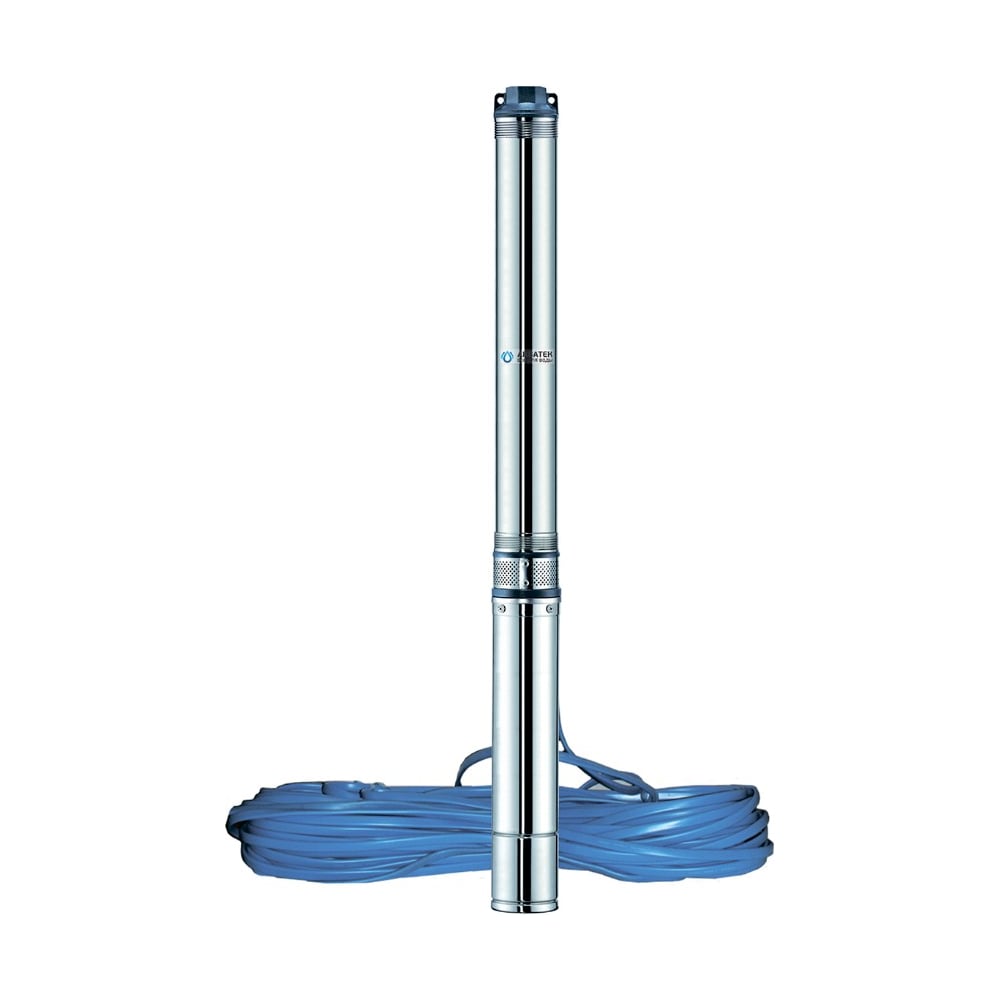 Изображение товара Насос скважинный Акватек SP 3,5 4-35 с кабелем 20 м, мощность 370Вт