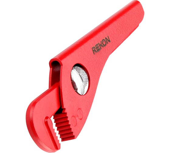 Изображение товара Короткий трубный рычажный ключ REKON 1-1/2", длина 7"-178 мм 052021