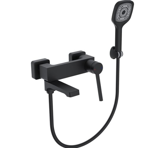 Изображение товара Смеситель для ванны ECONOCE D35, серия 730 черный EC0732BL