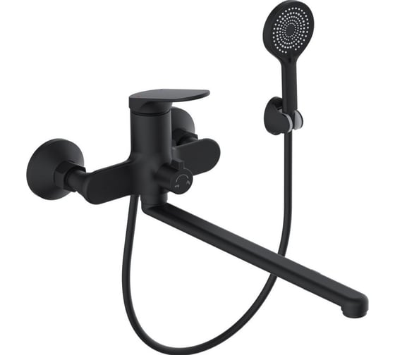 Изображение товара Смеситель для ванны ECONOCE D35, серия 710 черный EC0711BL