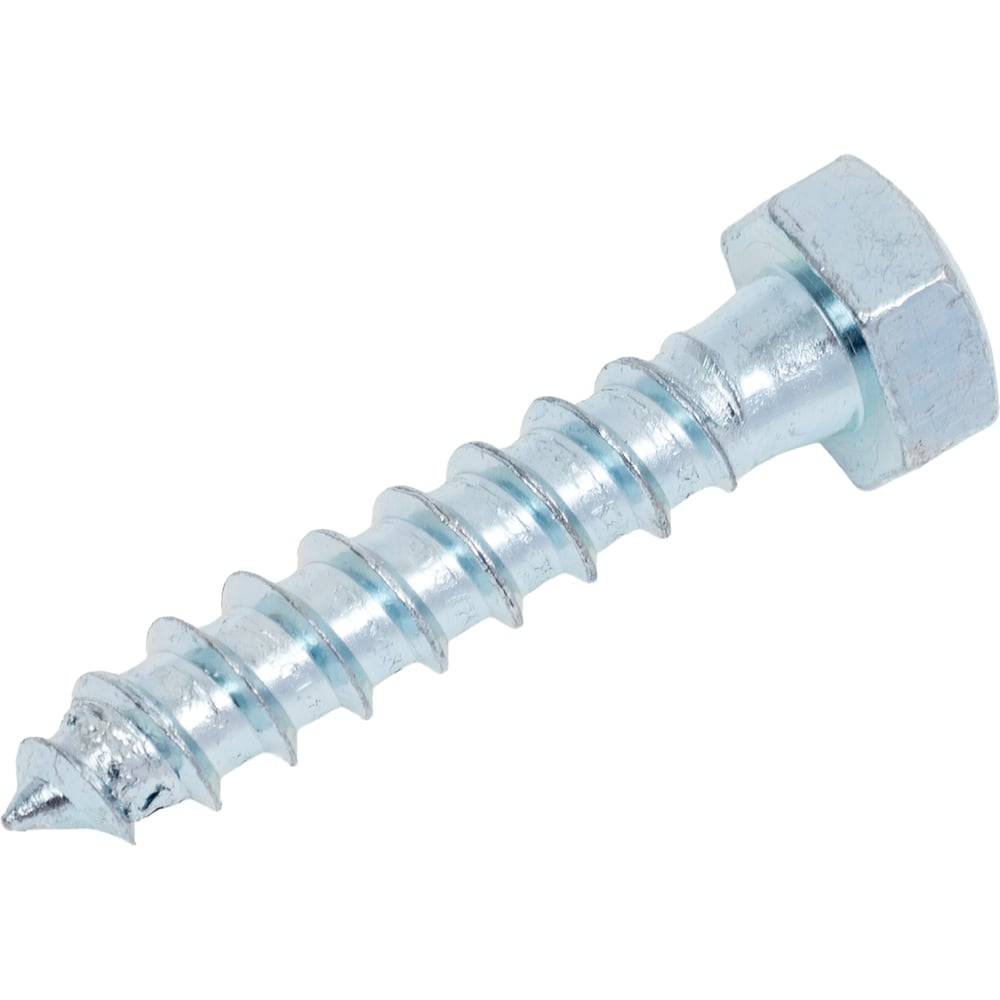 Изображение товара Сантехнический шуруп ЦММ GL 8x40 глухарь DIN 571 100 шт