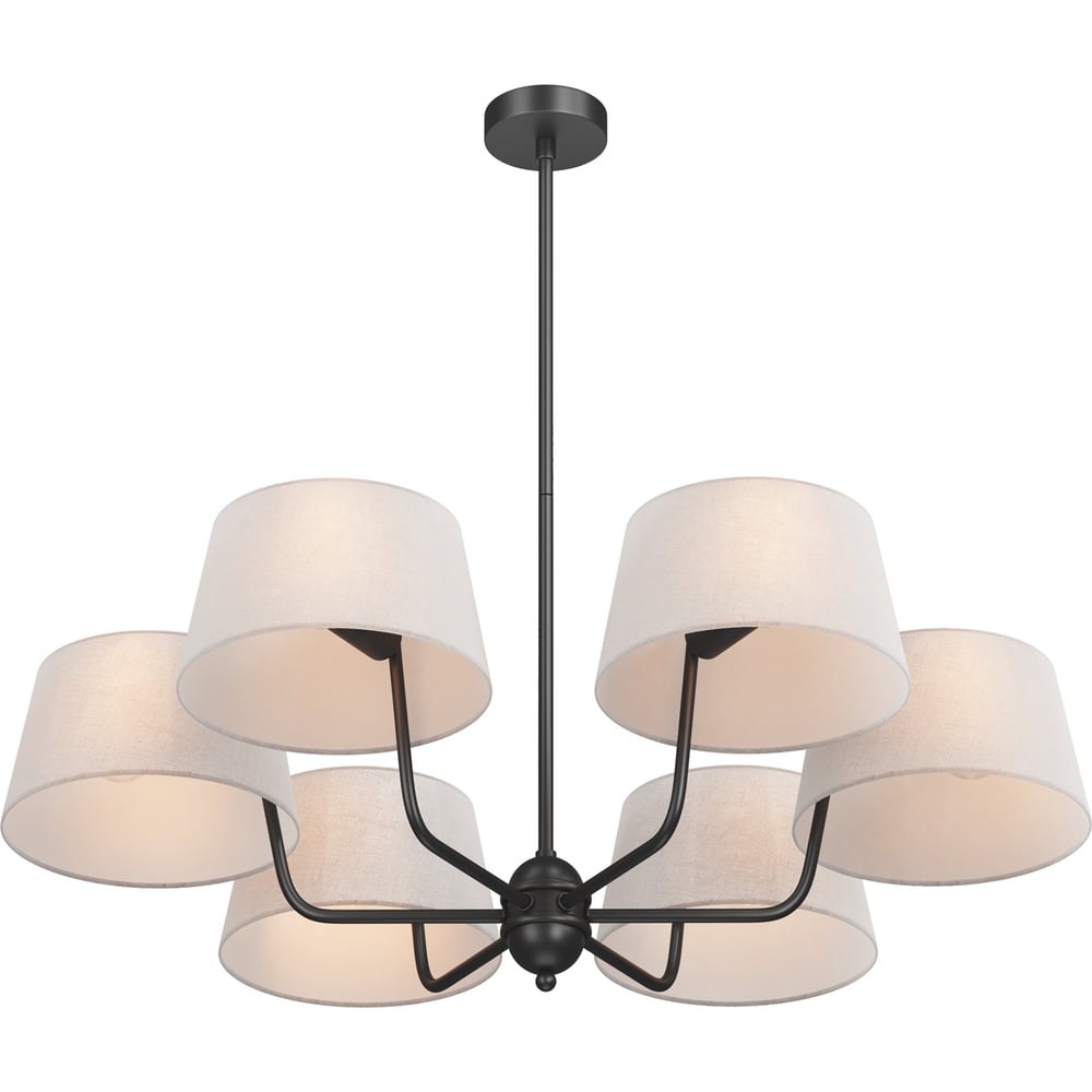 Изображение товара Подвесной светильник Maytoni MOD360PL-06B стиль модерн 6 ламп регулируемая высота