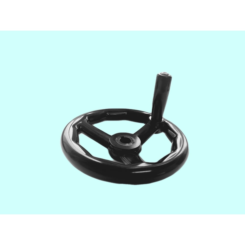 Изображение товара Бакелитовый маховик UnitMC 200х18 с ручкой для промышленного использования