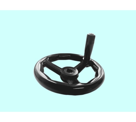 Изображение товара Бакелитовый маховик UnitMC 200х18 с ручкой 100301.5 200х18