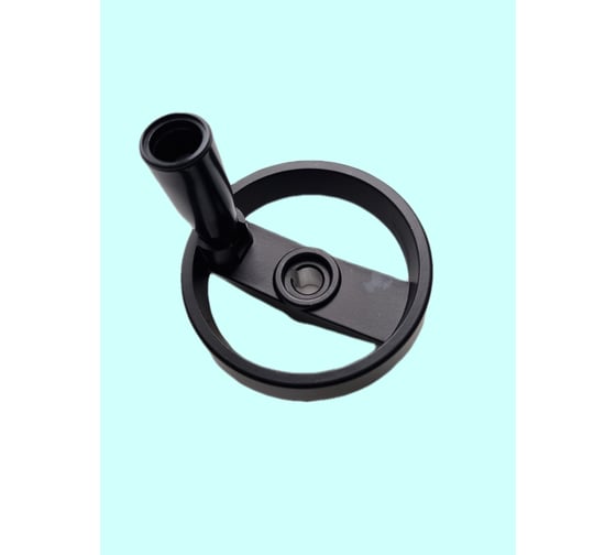 Изображение товара Пластиковый маховик UnitMC со складной ручкой 125х12 100302 12x125