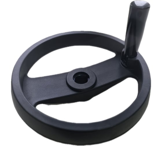 Изображение товара Алюминиевый маховик со складной ручкой UnitMC 160х16 100302.4А