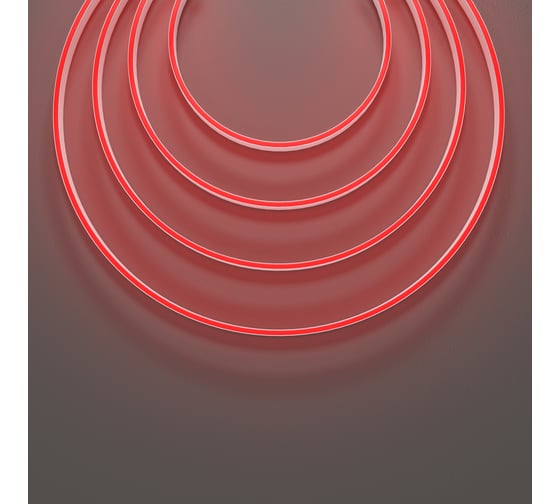 Изображение товара Гибкий неон Maytoni 10x4 24В 9,6 Вт/м Red IP67 5м 432039