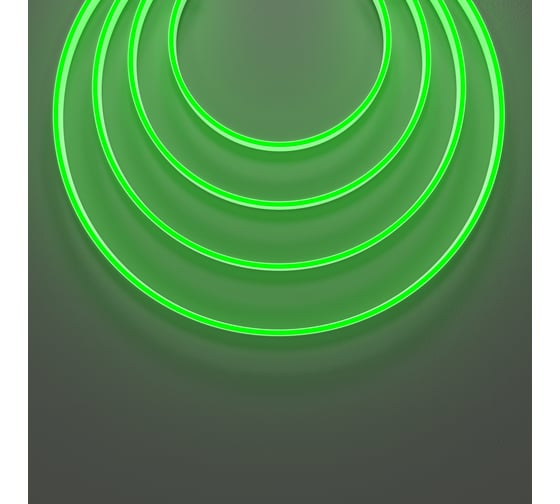 Изображение товара Гибкий неон Maytoni 10x4 24В 9,6 Вт/м Green IP67 5м 432040