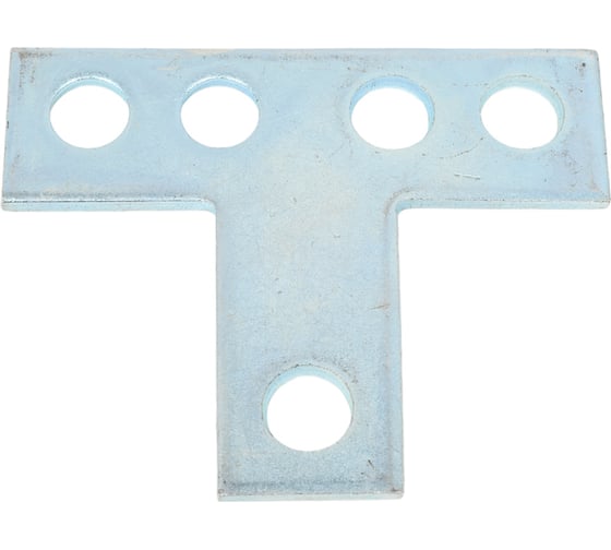 Изображение товара Т-образная пластина для шин ЦКИ 100х80х30х4 Ц уп. 10 шт. 64769