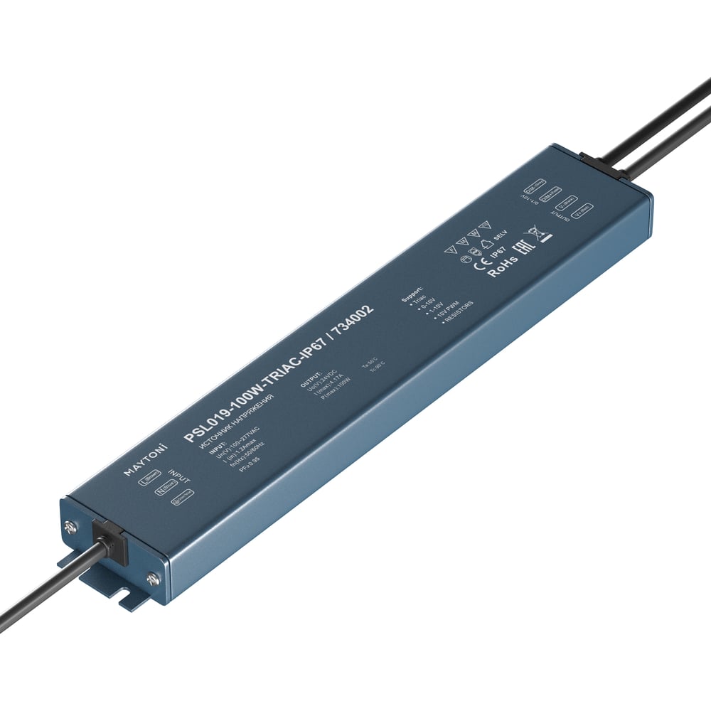 Изображение товара Источник напряжения Maytoni PSL019-100W-TRIAC-IP67 734002