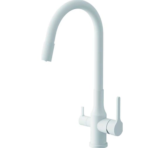 Изображение товара Смеситель для кухни BELZ белый B76814-8