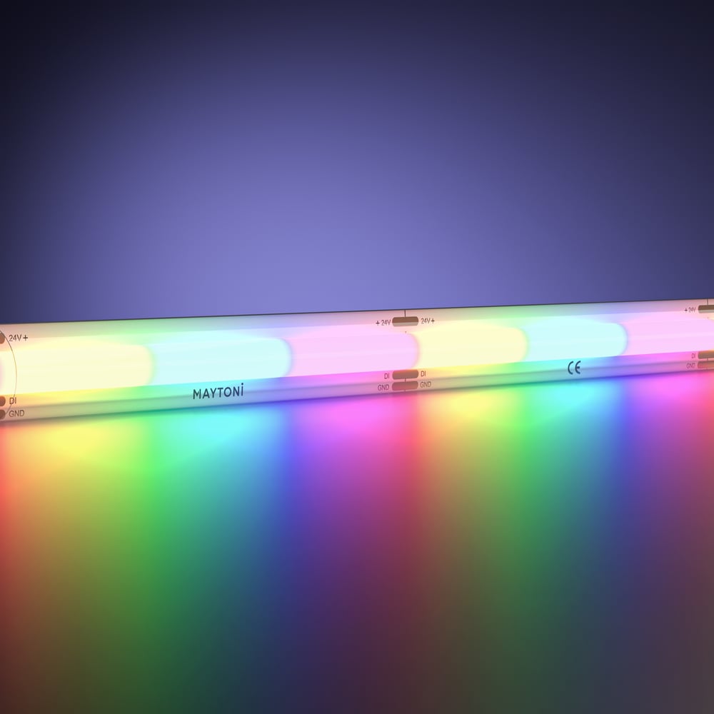 Изображение товара Светодиодная лента Maytoni RGB 5м IP65 с самоклеящимся основанием Изображение товара Светодиодная лента Maytoni RGB 5м IP65 с самоклеящимся основанием