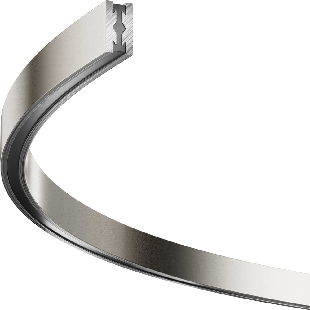 Изображение товара Шинопровод Maytoni полукруг 800 мм Flarity платина TRX154-SR-D800-PT