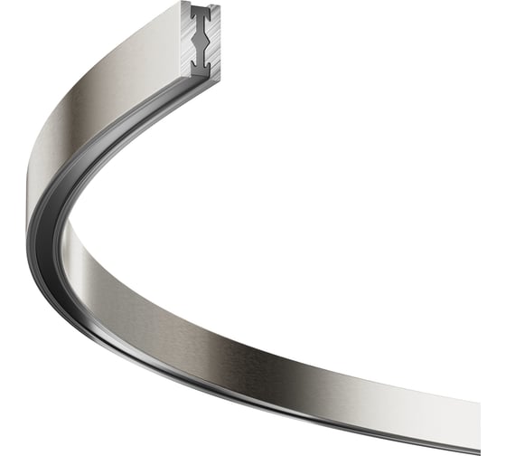 Изображение товара Шинопровод Maytoni полукруг 800мм Flarity платина TRX154-SR-D800-PT