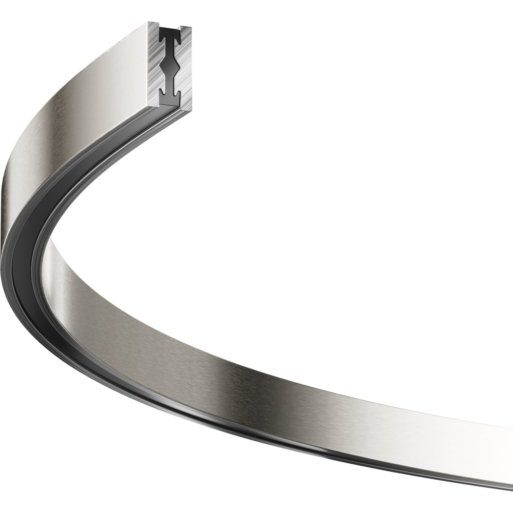 Изображение товара Шинопровод Maytoni полукруг 650мм Flarity платина TRX154-SR-D650-PT